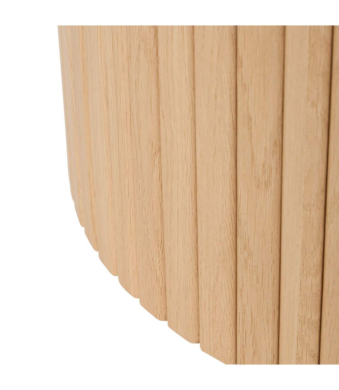 Table basse avec plateau effet marbre HOMELYA - Blanc-4