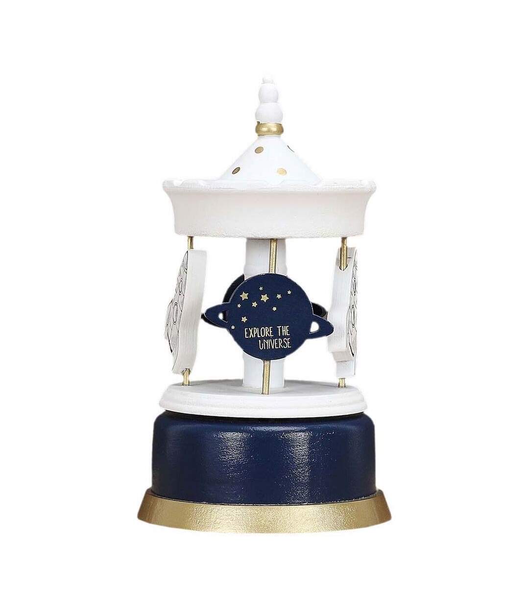 Carroussel musical en bois pour enfant-4