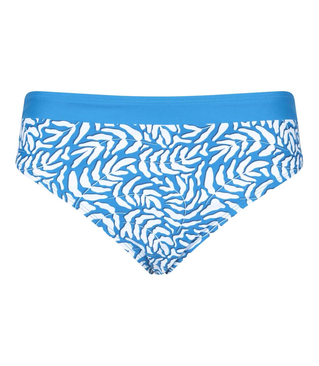Womens/ladies ocean notion leaf print bikini bottoms blue Mountain Warehouse-1