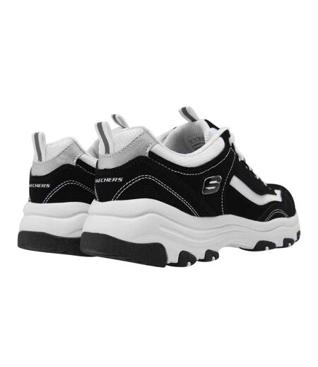 Baskets Icon Dlite Femme Noir Blanc Skechers