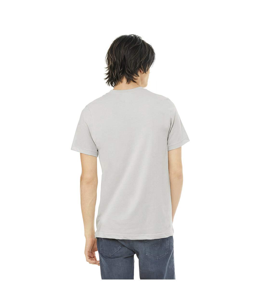 T-shirt Adulte Argenté Bella + Canvas-3
