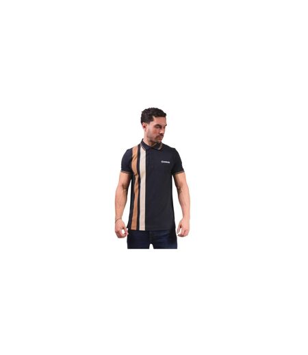 Polo Ss25 Homme Bleu Marine Lambretta
