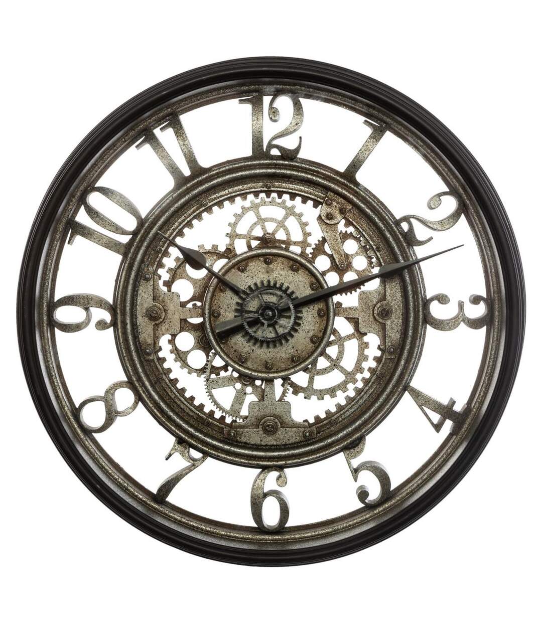 pendule mecanisme apparent - horloge avec mécanisme visible