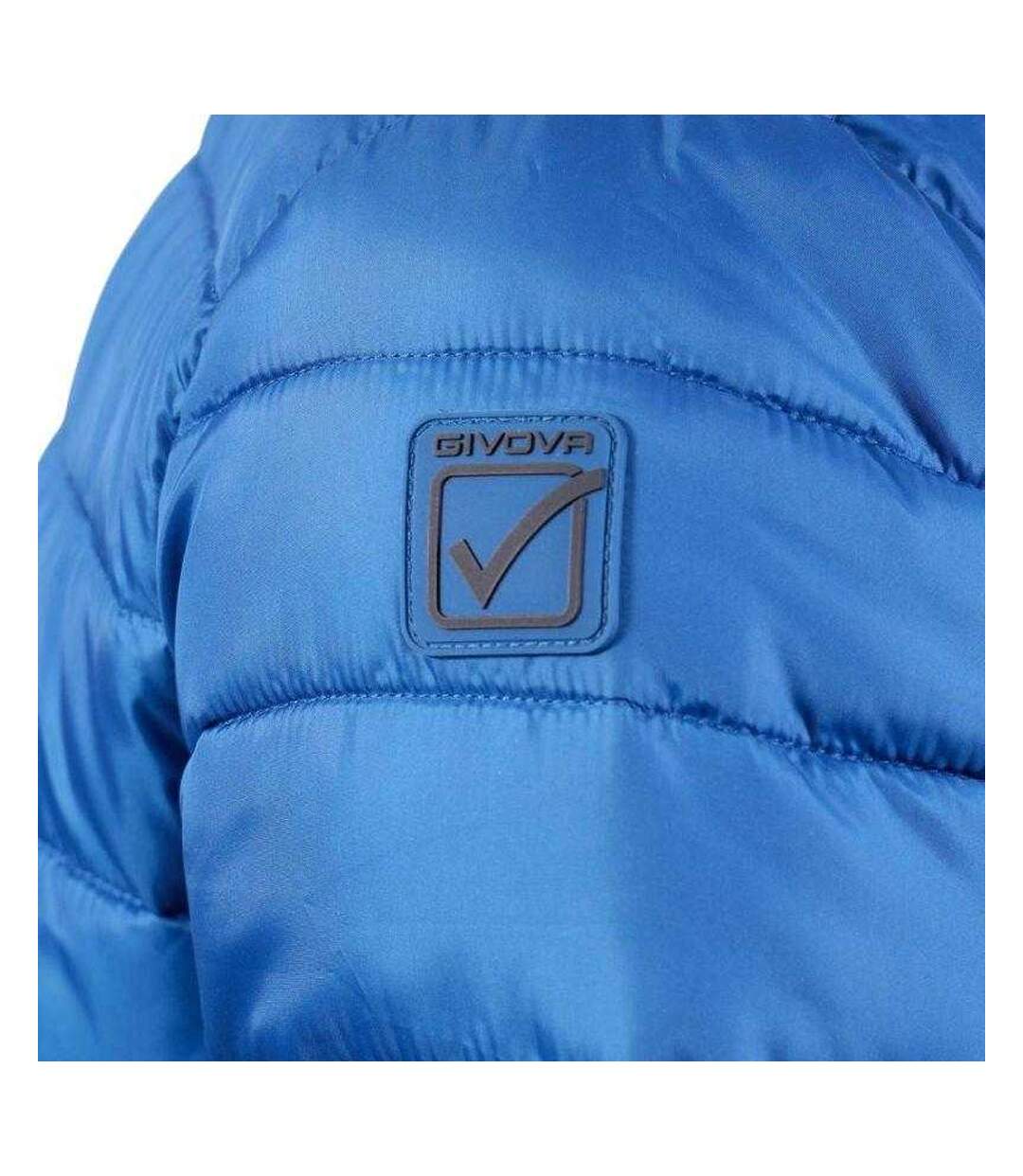 Doudoune Motif/style Matelassé Homme Bleu Givova-4
