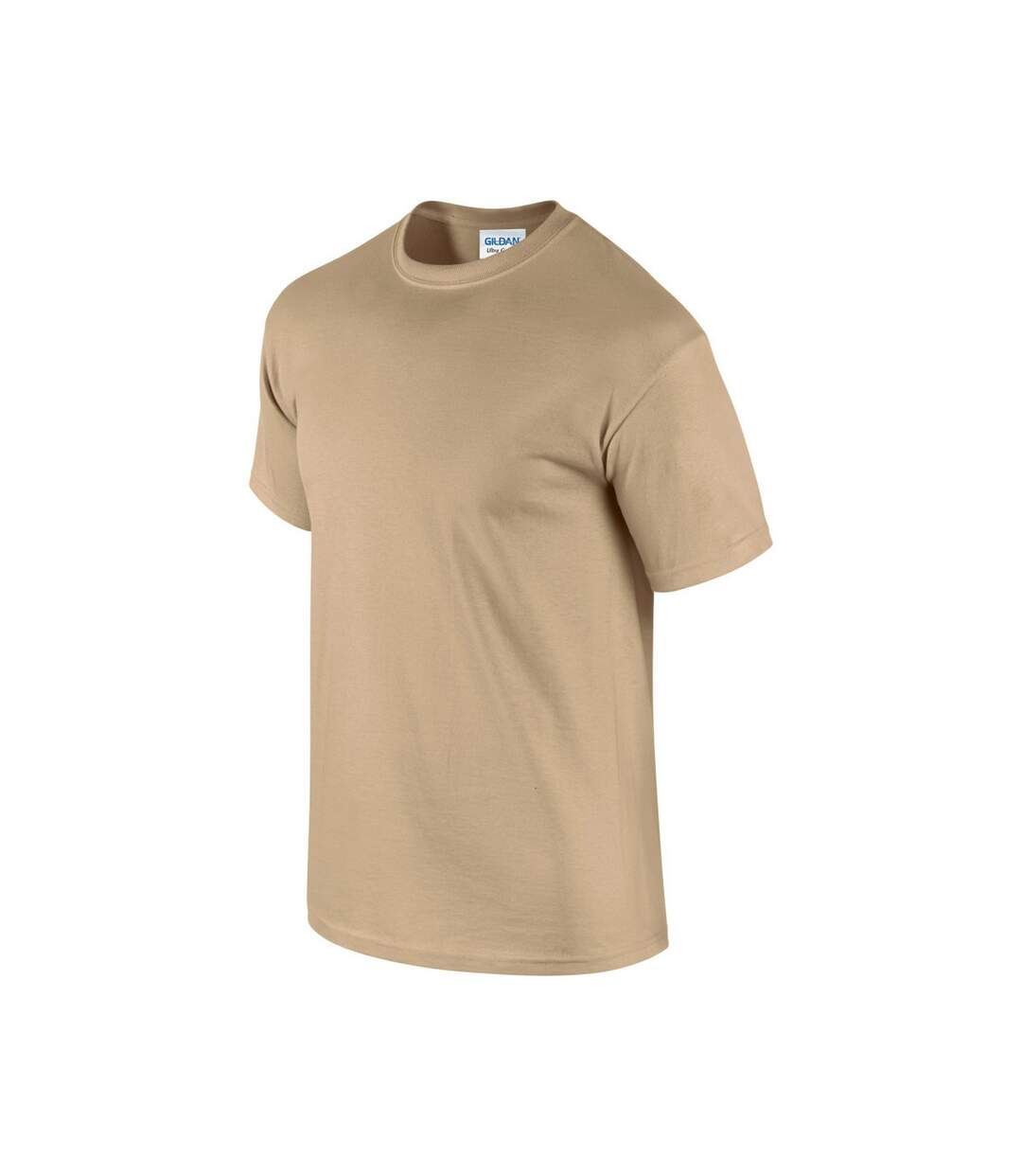 Mens Ultra Cotton T-shirt Tan Gildan-3