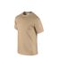 Gildan Mens Ultra Cotton T-Shirt (Tan) - UTPC6403