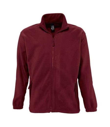 Veste Polaire North Adulte Bordeaux SOLS