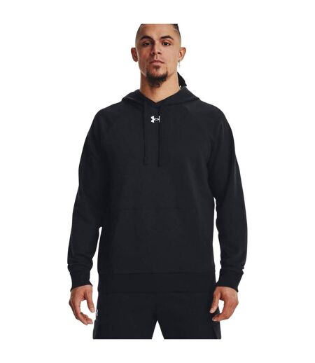Sweat À Capuche Rival Homme Noir Under Armour