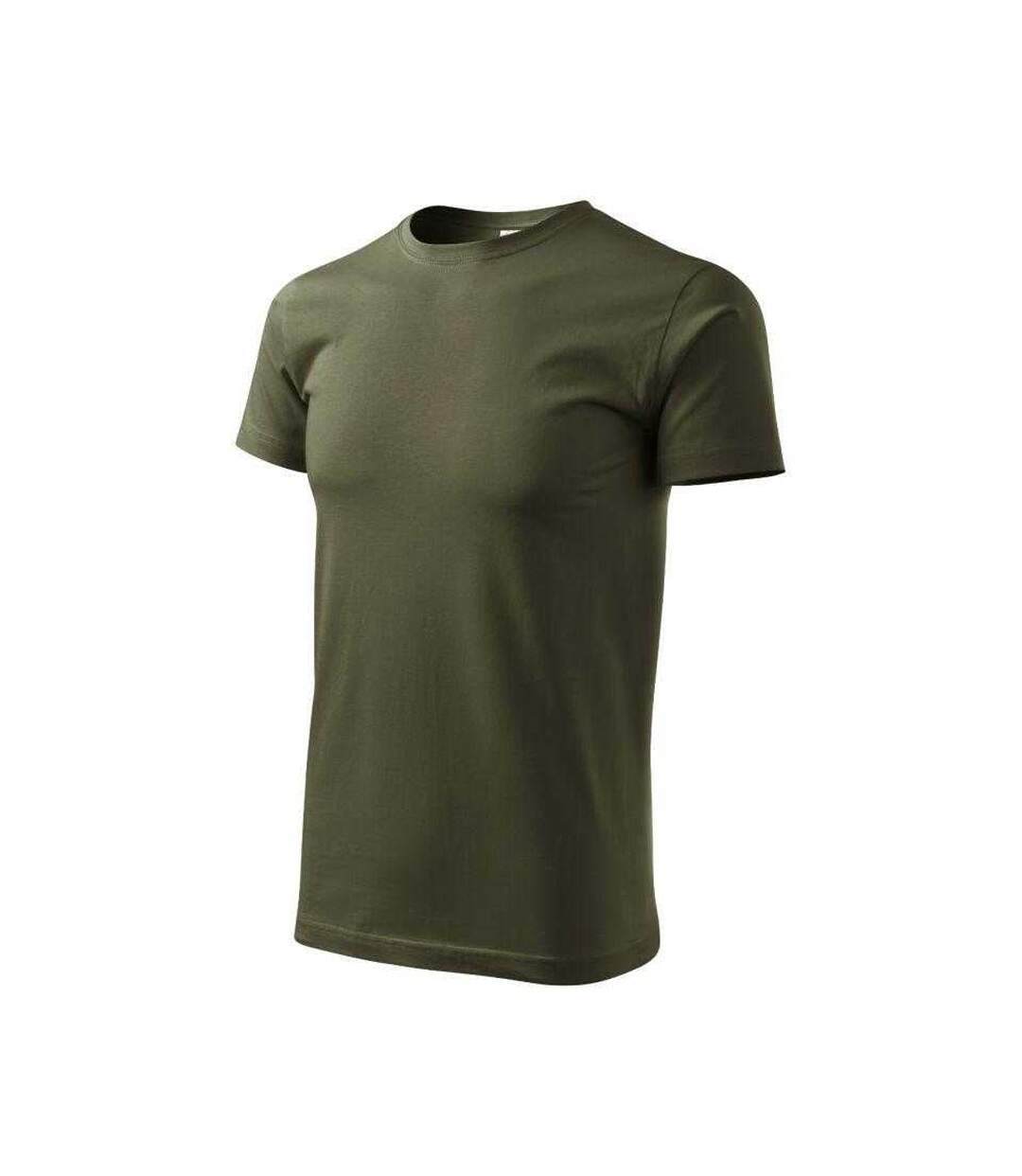 T-shirt Heavy New Homme Olive Malfini-3