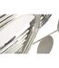 Décoration Murale en Métal Mondrian 121cm Argent-5