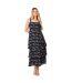 Robe mi-longue femme bleu marine Dorothy Perkins-1