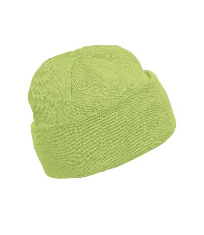 Bonnet tricoté adulte - KP031 - vert lime