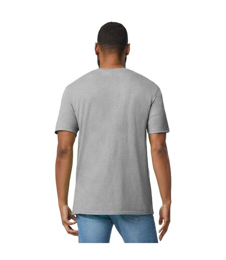 Mens Softstyle V Neck Classic T-shirt Sport Grey Gildan