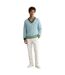 Sweat Motif/style Logo Brodé Homme Turquoise Vif Lacoste-3