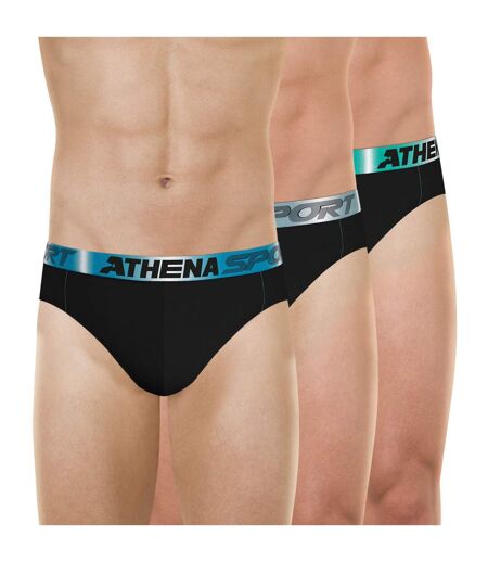 Lot de 3 slips homme Odor Control Athena