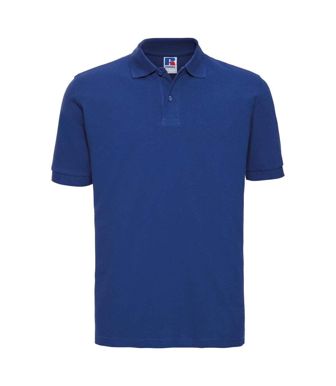 Polo À Manches Courtes Hommes Bleu Roi Vif Russell-1
