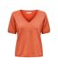 T-shirt Orange Femme JDY Beauty - XS