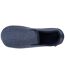 Isotoner Chaussons Charentaises homme polaire chinée semelle ergonomique, mousse à mémoire forme-3