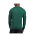 Pull vert homme lacoste organic cotton crew-2