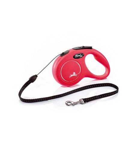 Flexi New Classic Small Retractable Dog Lead (Red) (8m) - UTTL5343