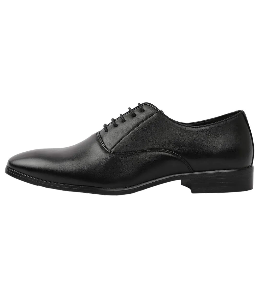 Mens Patent Leather Low Heel Oxford Shoes Black Patent Where´s That From-2