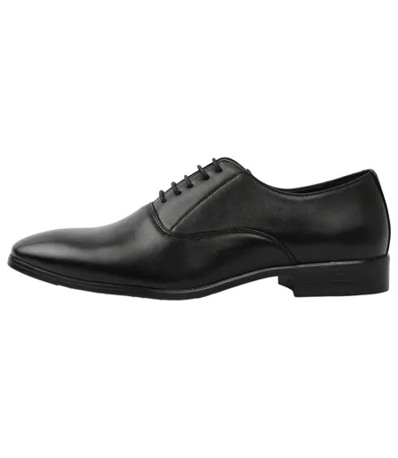 Mens Patent Leather Low Heel Oxford Shoes Black Patent Where´s That From
