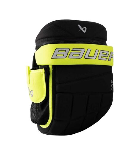 Childrens/kids Glove Hockey Backpack One Size Black Yellow Bauer