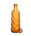 Bouteille en Plastique Martelé 1,15L Orange-2