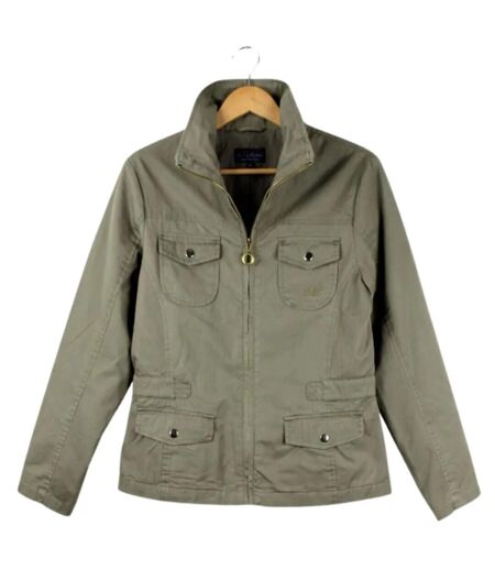 Veste Saharienne Femme Mayflower Manga1 Kaki