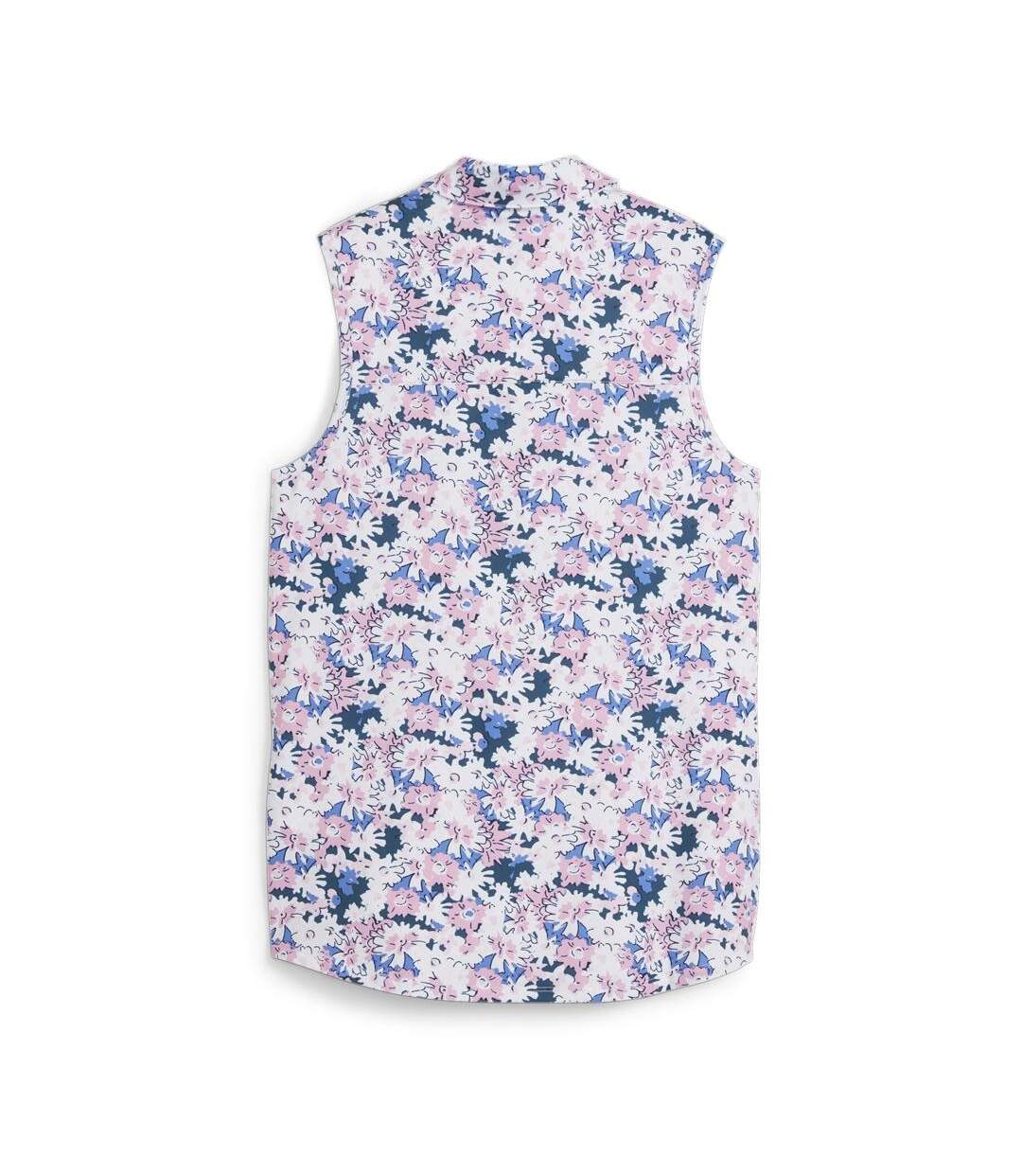 Polo de golf rose femme puma mattr bloom - l-2