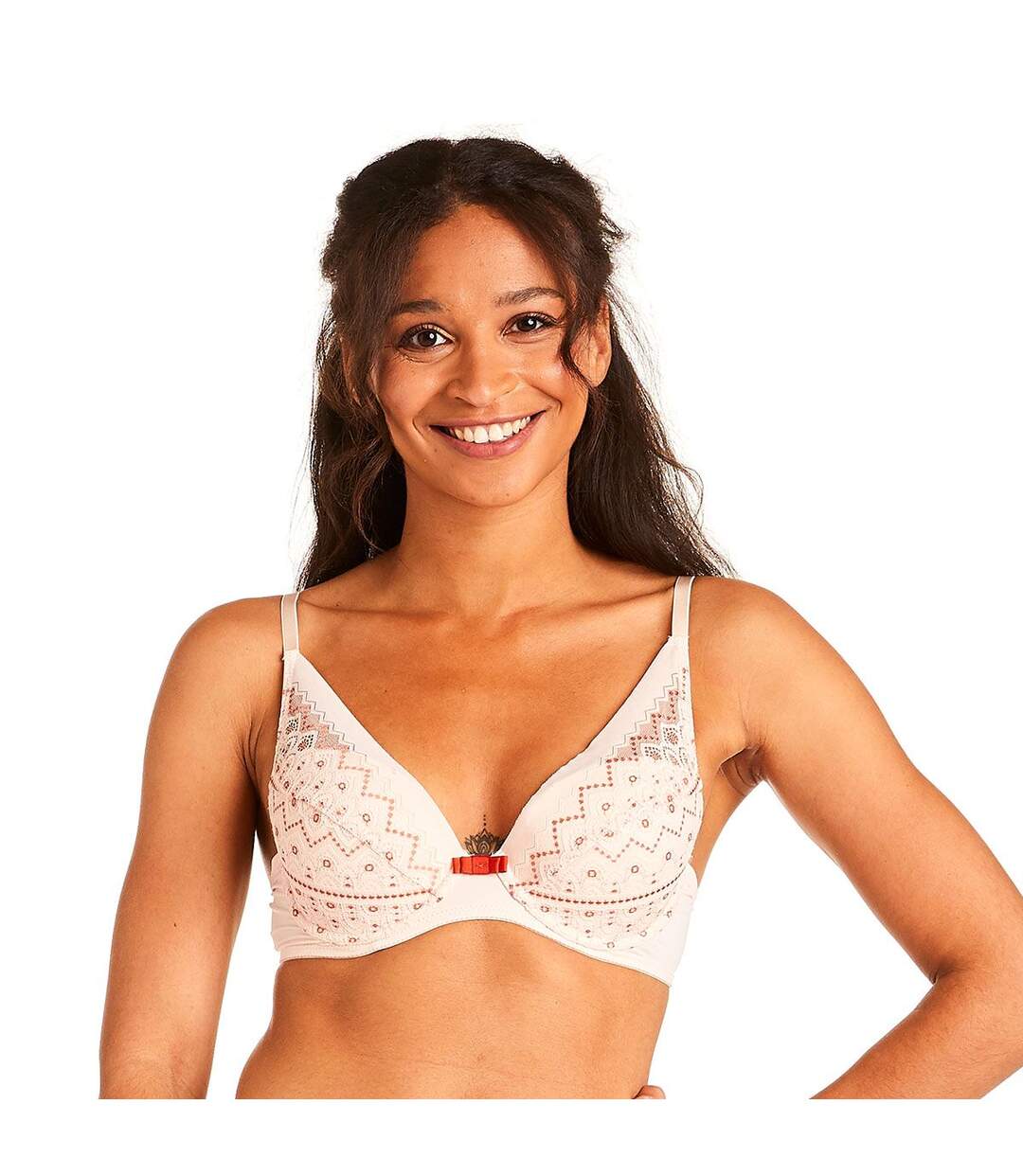 Soutien-gorge ampliforme poudre Inconnue