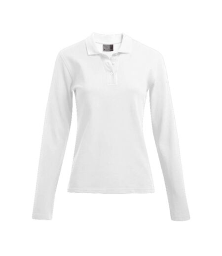 Polo Femme Blanc Promodoro