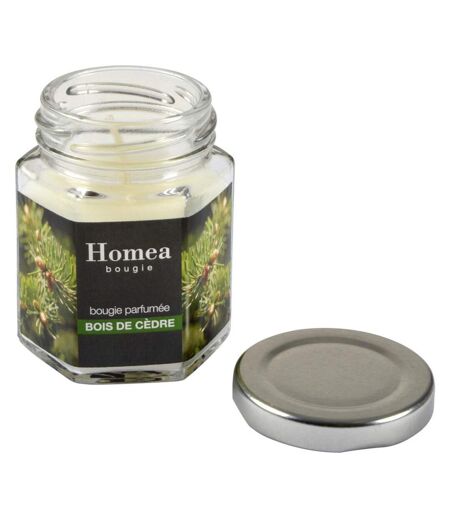 Bougie Verrine Parfumée Essentiel 7cm Bois de Cèdre