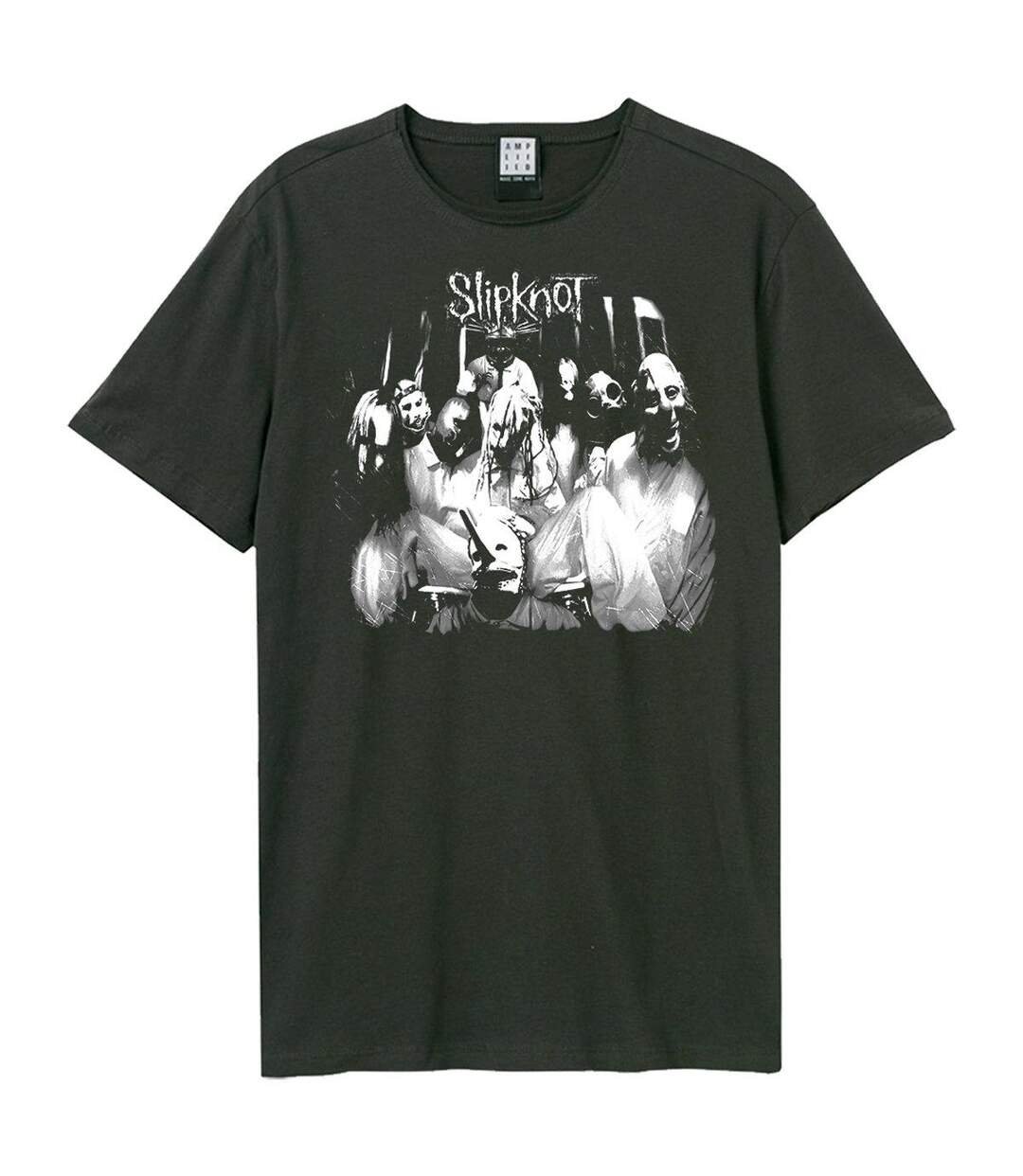 Unisex Adult Masks Slipknot T-shirt Charcoal Amplified-1