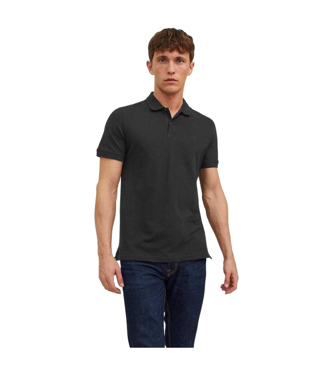 Polo Basic Homme Noir Jack And Jones-2