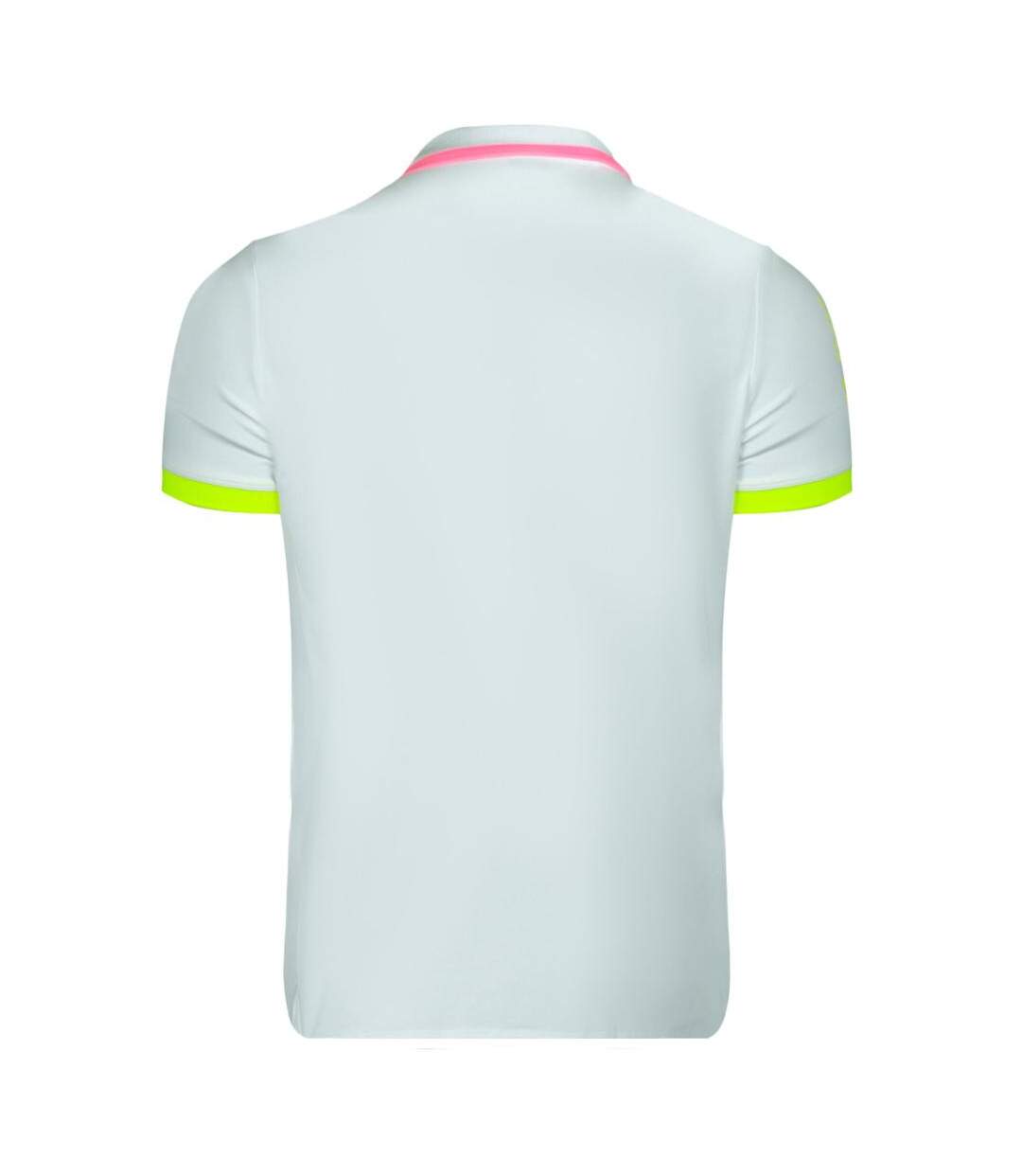 Polo blanc/rose homme us assn rams - xxl-2