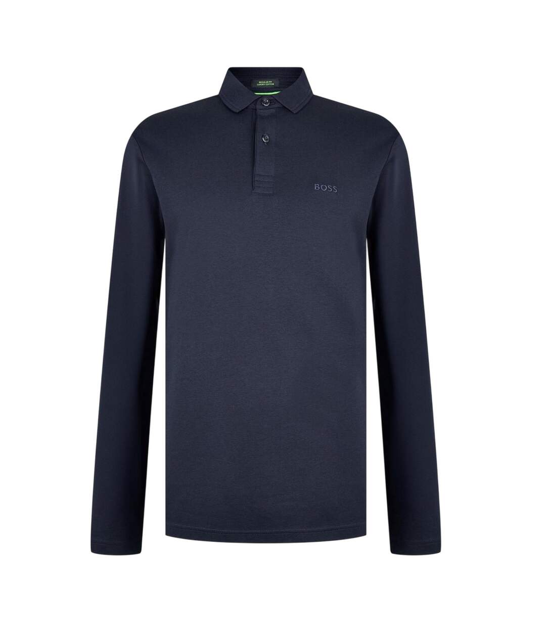 Polo Manches Longues Motif/style Logo Pirol Homme Bleu Foncé Boss-2