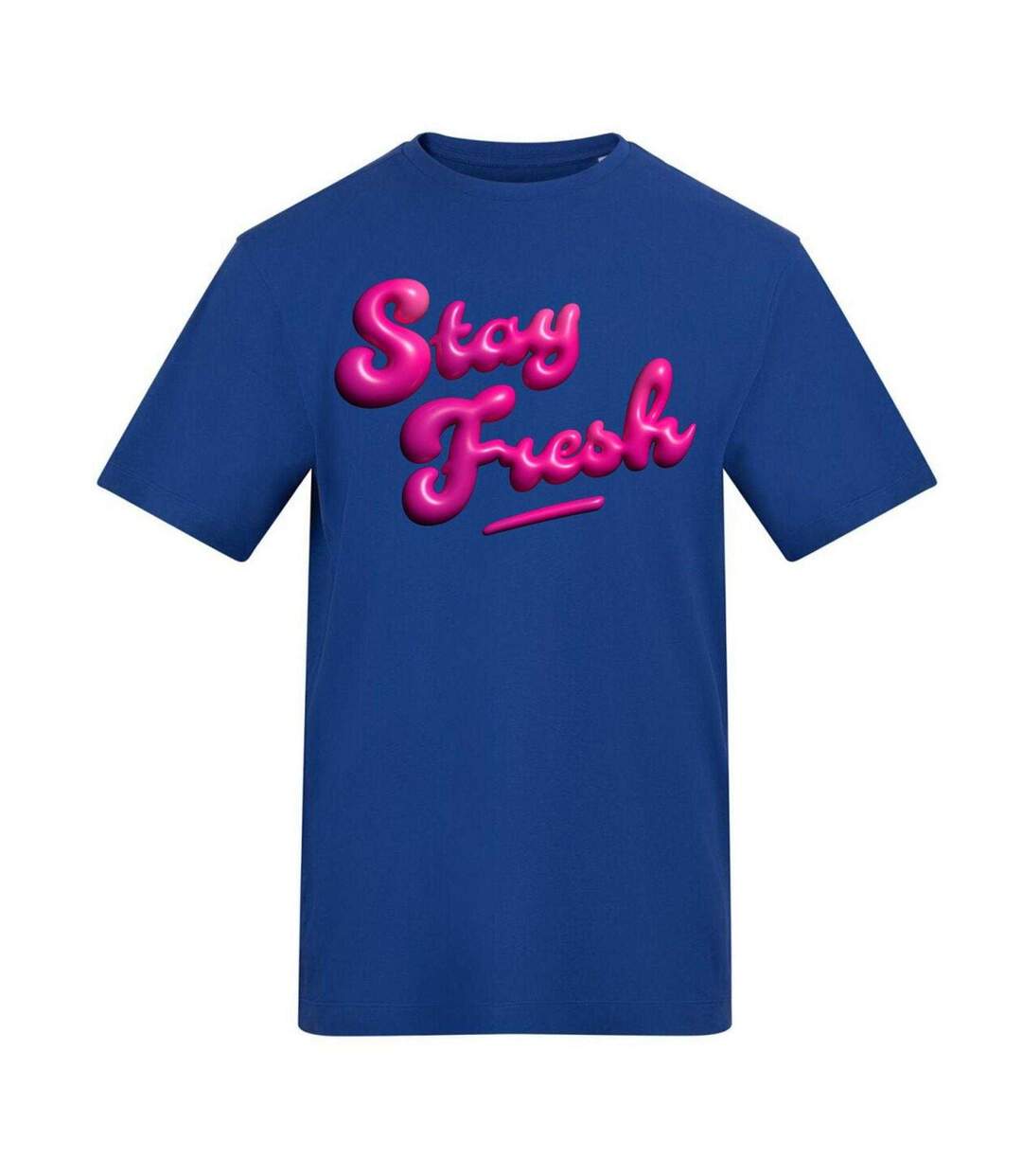 Unisex Adult Stay Fresh T-shirt Blue AWD-1