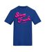 Unisex Adult Stay Fresh T-shirt Blue AWD-1