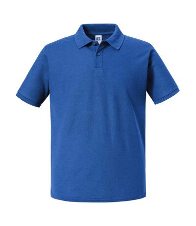 Mens Authentic Eco Polo Shirt Bright Royal Russell