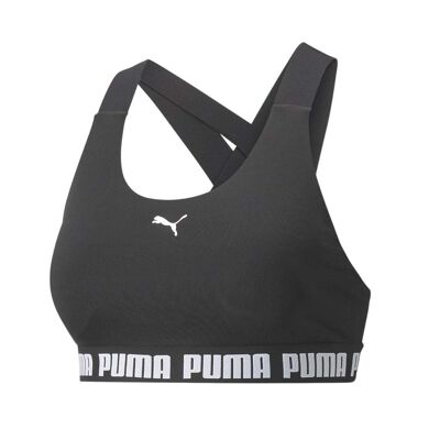 Brassière Noire Femme Puma Mid Impact - XS