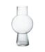 Vase Boule en Verre Pinky Perfect 31cm Transparent-1