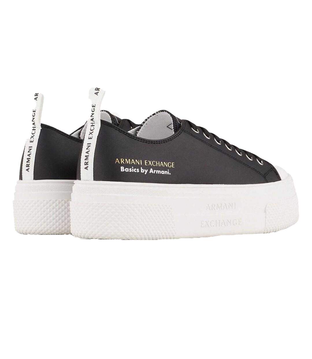 Baskets Femme Noir Armani Exchange-2