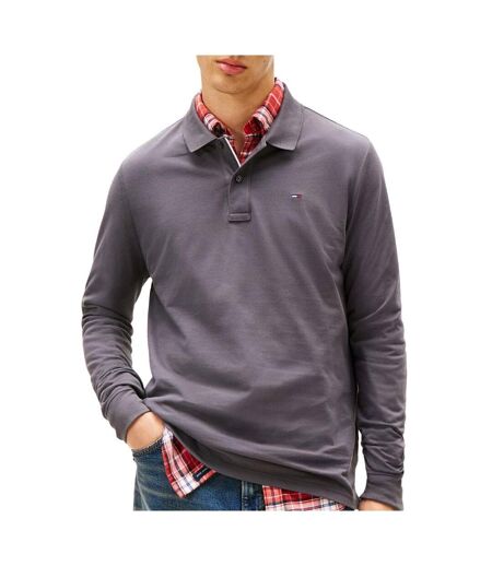 Polo gris foncé homme tommy hilfiger dm0dm20232