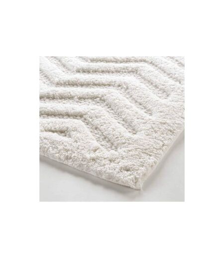 Tapis de Bain Jacquard Angelis 50x80cm Blanc