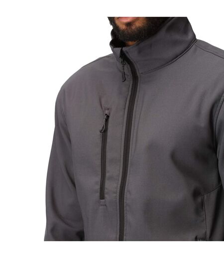 Regatta Mens Honesty Made Recycled Softshell Jacket (Seal Grey) - UTRG5117