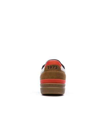 Baskets kaki/camel homme pepe jeans kore skate