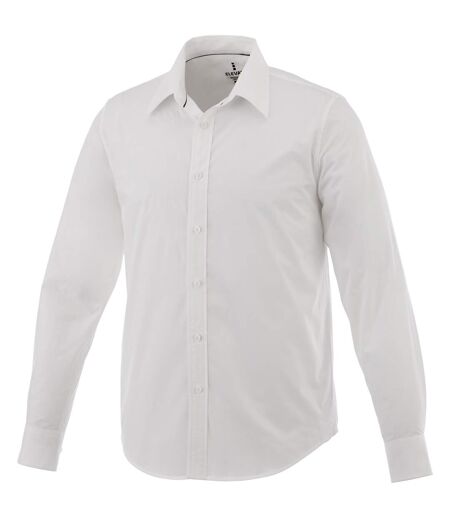 Hamell chemise à manches longues homme blanc Elevate