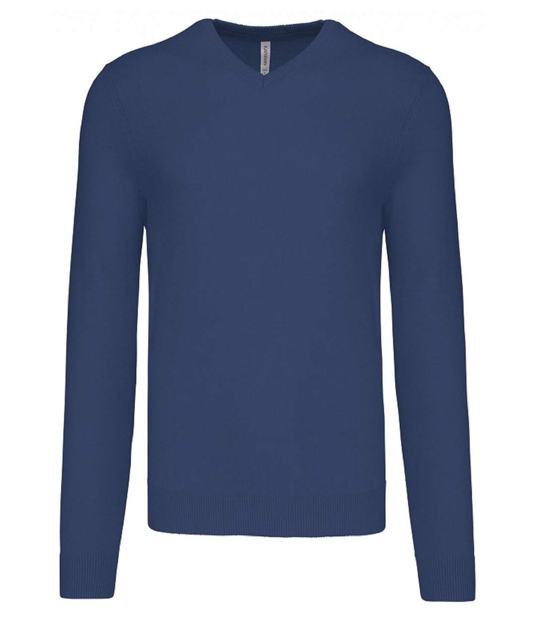 Pull col V homme - K965 - bleu deep