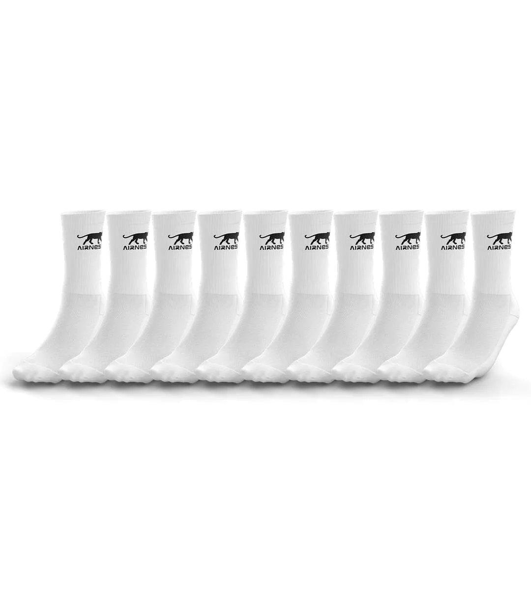 AIRNESS Lot de 10 paires de tennis homme Logo sur tige Corporate Airness-1